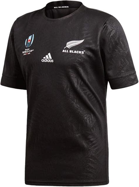 adidas mens all blacks 2018 2019 home replica jersey|adidas australia nz.